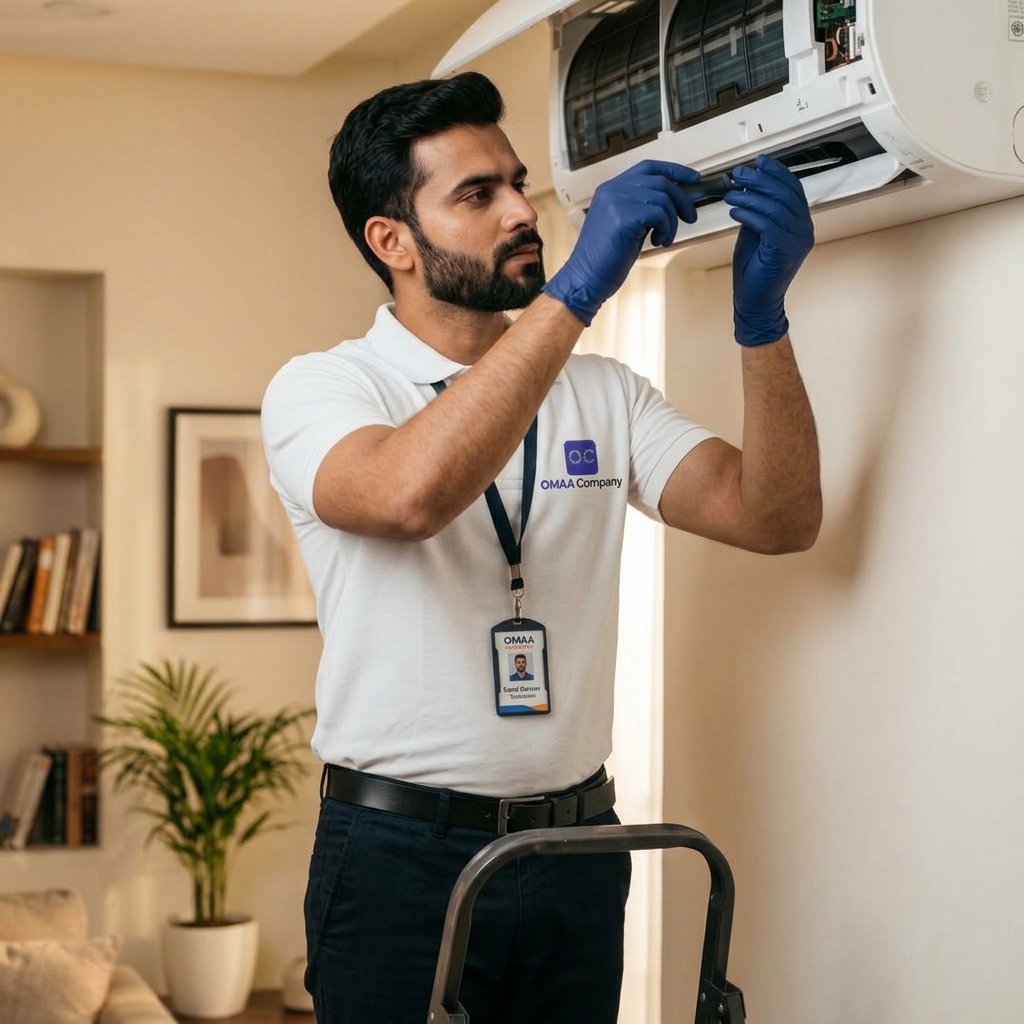 OMAA technician providing doorstep home appliance repair